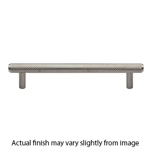 MT4458-102 GSN - 4"cc Knurled Cabinet Pull - Satin Nickel