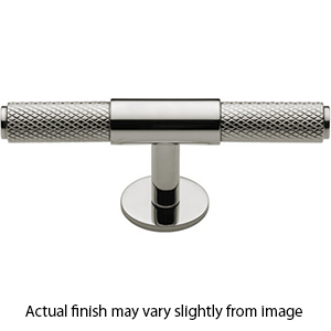 MT4463-000 PNI - 3.5" Knurled T-Pull - Polished Nickel