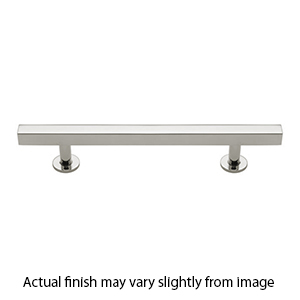 MT4670-254 PNI - 10"cc Cabinet Pull w/ Rose - Polished Nickel