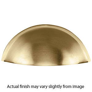 MT2700-057 MSB - 3.25" Cup Pull - Satin Brass