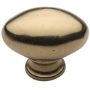 118 - Ashley Norton - Egg 1 1/4" Knob - Natural Bronze