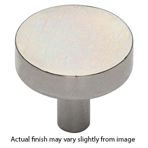 3884.114 - Ashley Norton - Round Disc 1.25" Knob - White Bronze