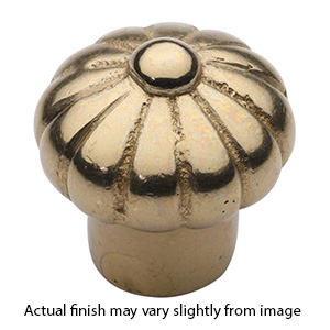 394 - Tuscany - Flower 1 3/8" Knob - Natural Bronze