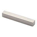 357.4 - Rustic Cube - Cabinet Pull 4.25" - White Bronze