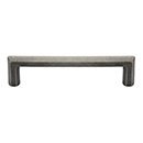 4473.4 - Ashley Norton - Hex Profile Cabinet Pull 4" cc - White Medium