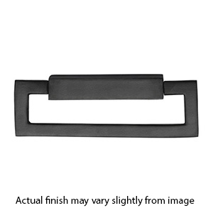 6353 - Ashley Norton - Audrey Drop Pull 3-7/8" - Matte Black