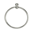 Ashley Norton - Towel Ring - White Bronze