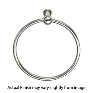 Ashley Norton - Towel Ring - White Bronze