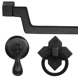 Ashley Norton Drop Pulls - Matte Black