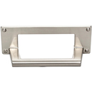 A301 - Bradbury - 3" Cabinet Cup Pull - Brushed Nickel