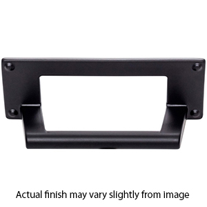 A301 - Bradbury - 3" Cabinet Cup Pull - Matte Black