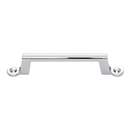 A302 - Bradbury - 96mm Cabinet Pull - Polished Chrome