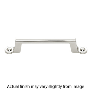 A302 - Bradbury - 96mm Cabinet Pull - Polished Nickel