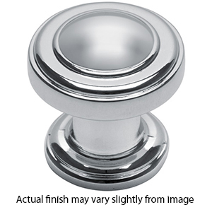 313 - Bronte - 1 1/8" Cabinet Knob - Polished Chrome