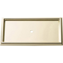 379 - Campaign - Rope Knob Backplate - Polished Brass