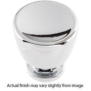 412 - Conga - 1-1/8" Cabinet Knob - Polished Chrome