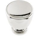 412 - Conga - 1-1/8" Cabinet Knob - Polished Nickel