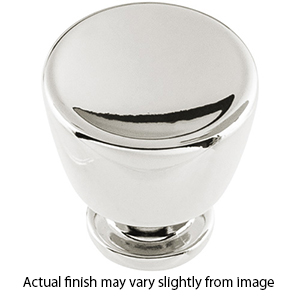 412 - Conga - 1-1/8" Cabinet Knob - Polished Nickel