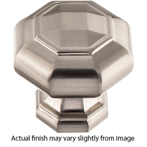 418 - Elizabeth - 1 1/8" Cabinet Knob - Brushed Nickel