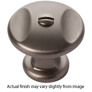 A869 - Ergo - 1-3/8" Cabinet Knob - Slate