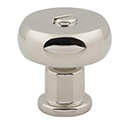 A980 - Everitt - 1-3/16" Cabinet Knob - Polished Nickel