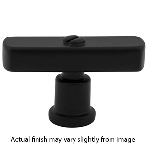 A981 - Everitt - 2" Cabinet T-Knob - Matte Black