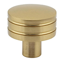 A950 - Griffith - 1-1/4" Cabinet Knob - Warm Brass