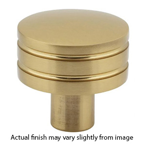 A950 - Griffith - 1-1/4" Cabinet Knob - Warm Brass