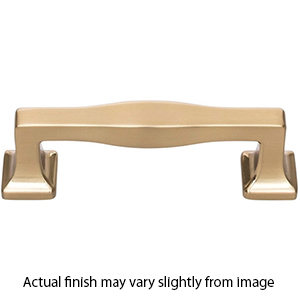 A202 - Kate - 3" Cabinet Pull - Warm Brass