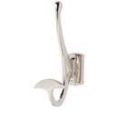 Legacy - Double Hook - Polished Nickel