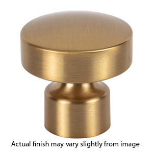 A680 - Lennox - 1-1/4" Cabinet Knob - Warm Brass