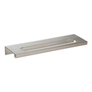 365 - Modern Square Edge - 128mm Tab Pull - Brushed Nickel