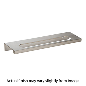 365 - Modern Square Edge - 128mm Tab Pull - Brushed Nickel