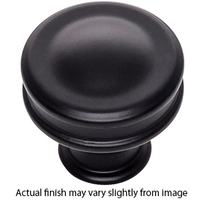 A100 - Oscar - 1.25" Cabinet Knob - Matte Black