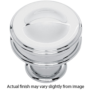 A100 - Oscar - 1.25" Cabinet Knob - Polished Chrome