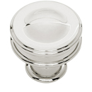 A100 - Oscar - 1.25" Cabinet Knob - Polished Nickel