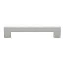 A879 - Round Rail - 5"cc Cabinet Pull - Matte Chrome