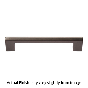 A829 - Round Rail - 7-9/16"cc Cabinet Pull - Slate