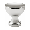 328 - Shelley - 1.25" Cabinet Knob - Polished Nickel