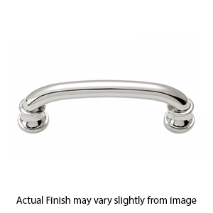 437 - Shelley - 3-3/4" Cabinet Pull - Polished Nickel