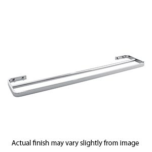 Solange - Double Towel Bar - Polished Chrome