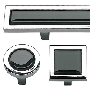 Spa - Black Glass / Polished Chrome