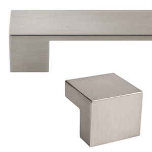 Wide Square - Brushed Nickel