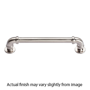 433 - Steampunk - 6-5/16" Cabinet Pull - Brushed Nickel