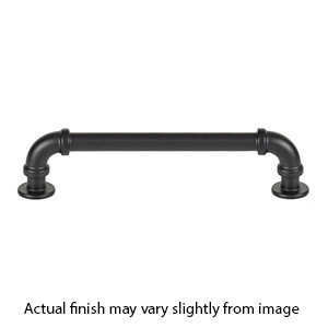 368 - Steampunk - 5" Cabinet Pull - Matte Black