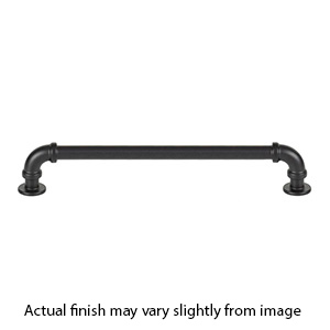 369 - Steampunk - 7-9/16" Cabinet Pull - Matte Black