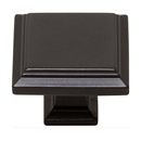 289 - Sutton Place - Square Cabinet Knob - Modern Bronze