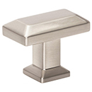 A661 - Sweetbriar Lane - 1.5" Rectangle Cabinet Knob - Brushed Nickel