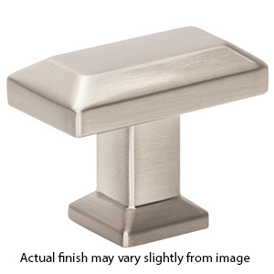 A661 - Sweetbriar Lane - 1.5" Rectangle Cabinet Knob - Brushed Nickel