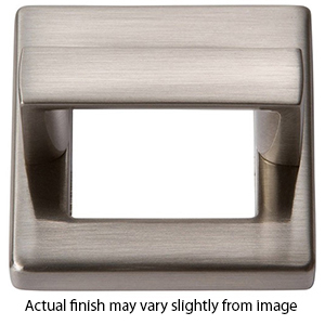 408 - Tableau - 1-7/8" Square Cabinet Pull - Brushed Nickel